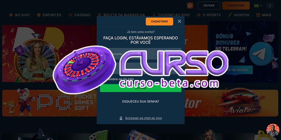 curso beta login